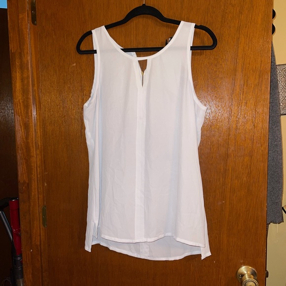 Express White Blouse Tank - Picture 1 of 5